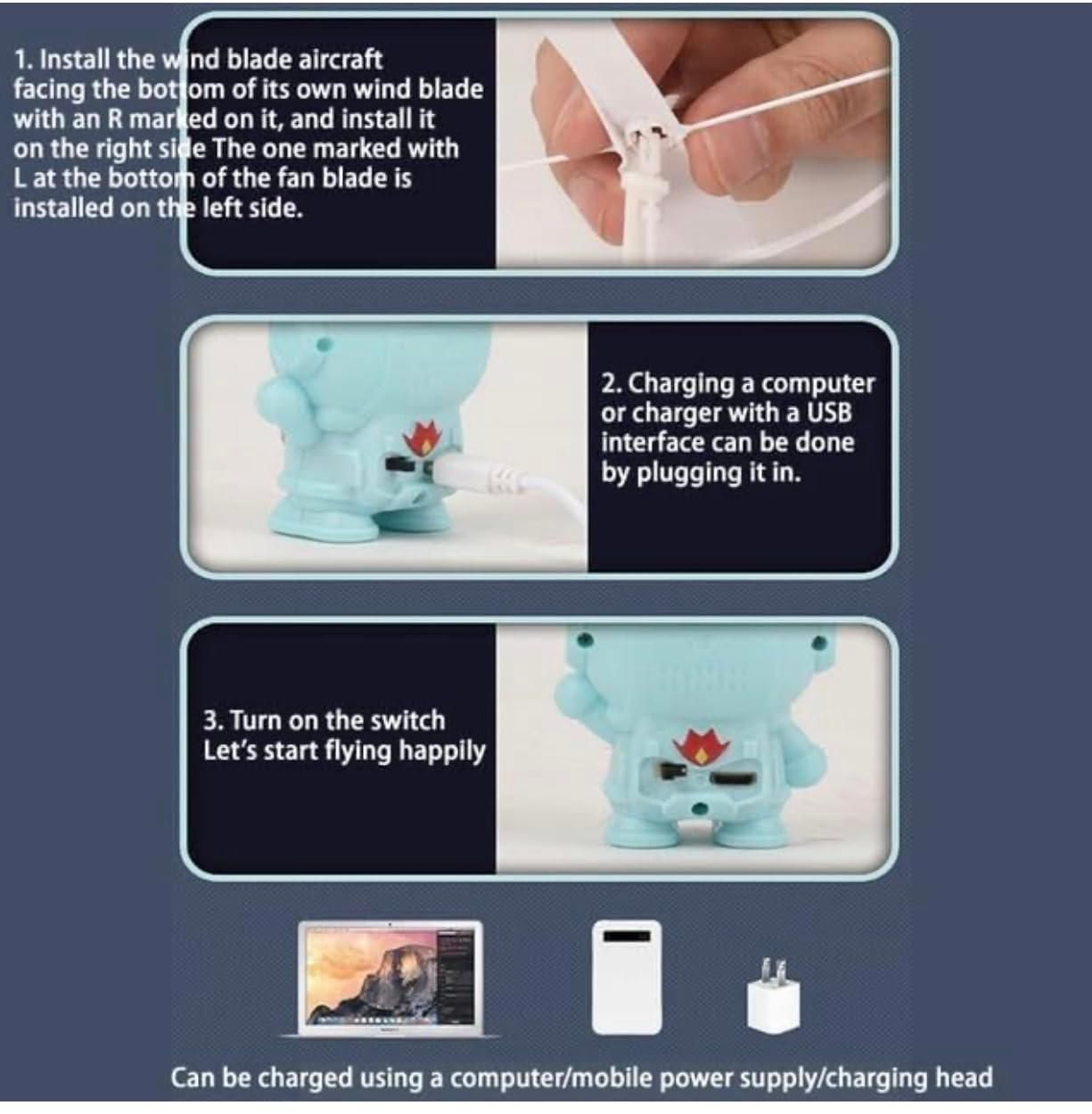 Flying Spaceman Toy for Kids and Teens –