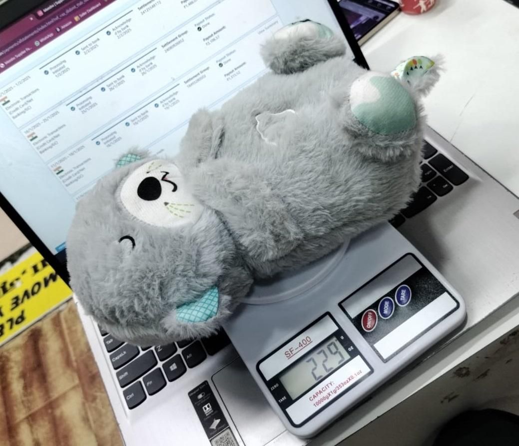 Breathing Teddy Bear with Soothing Music | Sleep Companion for Kids