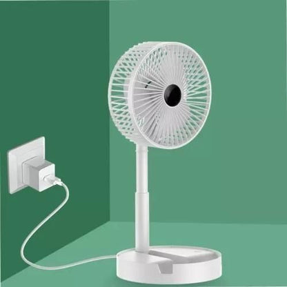 Powerful Rechargeable High Speed Table Desk Fan – USB Portable & Silent