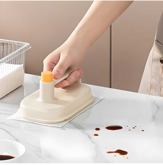 Magic Kitchen Cleaning Brush with 10 Disposable Cleaning Pads