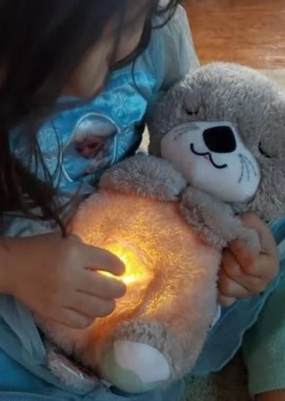 Breathing Teddy Bear with Soothing Music | Sleep Companion for Kids