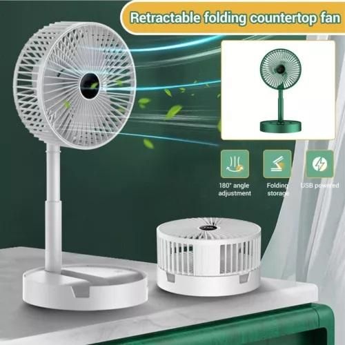 Powerful Rechargeable High Speed Table Desk Fan – USB Portable & Silent